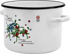 Emalia Olkusz Garnek emaliowany 4,5L Borówka/Żurawina 2