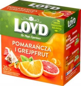 LOYD Herbatka LOYD Pomarańcza i Grejpfrut 1