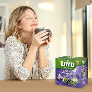 LOYD Herbatka owocowa Czarna Porzeczka i Czarny Bez 20 torebek 5