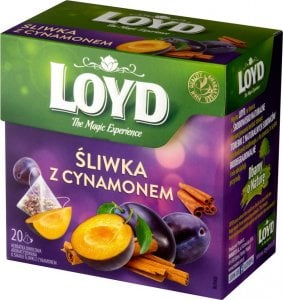 LOYD Herbatka owocowa Śliwka i Cynamon 20 torebek 1