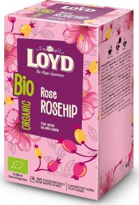 LOYD Herbatka LOYD BIO Organic Rose Rosehip 20 torebek 1