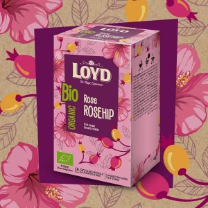 LOYD Herbatka LOYD BIO Organic Rose Rosehip 20 torebek 5
