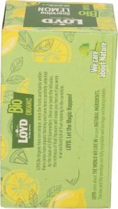 LOYD Herbatka LOYD BIO Organic Sparkling Lemon 20 torebek 4