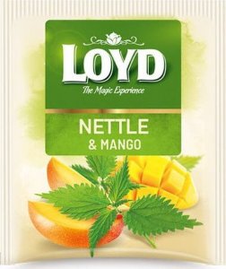 LOYD Herbatka LOYD Pokrzywa o smaku mango  20 torebek 1