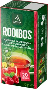 Astra ASTRA Rooibos Malina Grapefruit herbata 20 sztuk 2