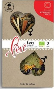 Dary Natury HERBATKA NA PATYKU DLA PAR - LOVE TEA BIO (2 SZT.) (2 x 3,5 g) 7 g - DARY NATURY (PRODUKT SEZONOWY) 1