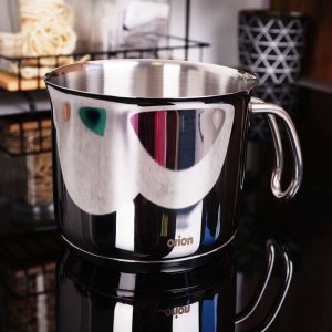 Orion Garnek do gotowania mleka stalowy 12,5 cm 1 l ANETT 2