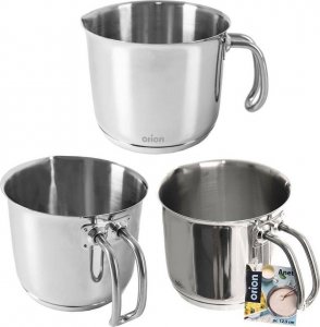 Orion Garnek do gotowania mleka stalowy 12,5 cm 1 l ANETT 8