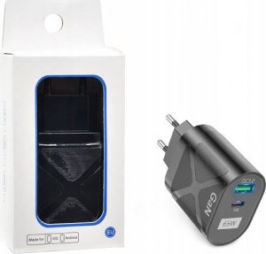 Ładowarka M ŁADOWARKA SIECIOWA 65W GAN  PD VEGA FASTON FAST CHARGER 1XUSB 1XPD BOX SINGLE USBC 1