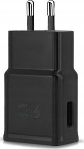 Ładowarka M ŁADOWARKA SIECIOWA SAMSUNG USB 2A CZARNA  EP-TA200 FAST CHARGING 2000mA QUICK SINGLE 5V/9V 2