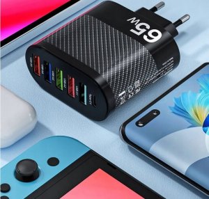 Ładowarka M ŁADOWARKA SIECIOWA SAMSUNG USB 2A CZARNA  EP-TA200 FAST CHARGING 2000mA QUICK SINGLE 5V/9V 6