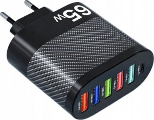 Ładowarka M ŁADOWARKA SIECIOWA SAMSUNG USB 2A CZARNA  EP-TA200 FAST CHARGING 2000mA QUICK SINGLE 5V/9V 8