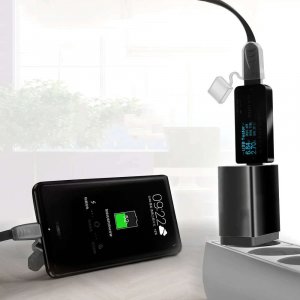 Ładowarka Alogy Ładowarka sieciowa Alogy szybka 3x USB-A Quick Charge QC 3.0 Czarna + Kabel Alogy 3w1 4