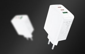 Ładowarka Acefast A41 1x USB-A 2x USB-C 1.5 A (A41 white) 7