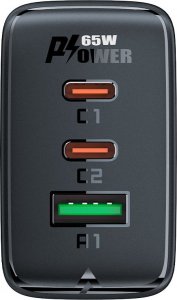 Ładowarka Acefast A41 1x USB-A 2x USB-C 1.5 A (A41 black) 4