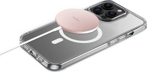 Ładowarka Puro Ładowarka bezprzewodowa PURO Magnetic Charging Cable USB-C MagSafe 15W (różowy) 3