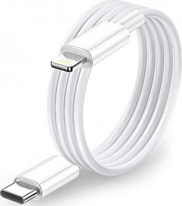 Ładowarka Alogy Ładowarka sieciowa Alogy szybka USB-C PD 20W + Kabel Lightning 1m Biały + Etui 5