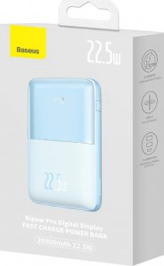 Powerbank Baseus Bipow Pro 22.5 W 20000mAh Niebieski 23