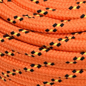 vidaXL vidaXL Linka żeglarska, pomarańczowa, 16 mm, 100 m, polipropylen 4