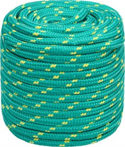 vidaXL vidaXL Linka żeglarska, zielona, 18 mm, 50 m, polipropylen 2