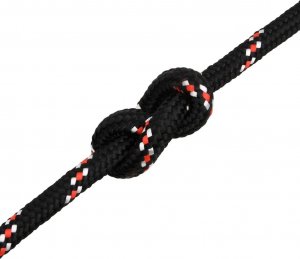 vidaXL vidaXL Linka żeglarska, czarna, 18 mm, 100 m, polipropylen 5