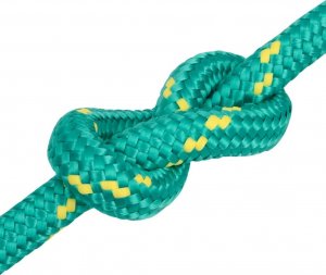 vidaXL vidaXL Linka żeglarska, zielona, 20 mm, 50 m, polipropylen 5