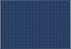 vidaXL vidaXL Koc obciążeniowy, niebieski, 140x200 cm, 6 kg, tkanina 2