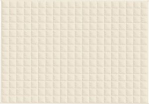 vidaXL vidaXL Koc obciążeniowy, kremowy, 140x200 cm, 10 kg, tkanina 2