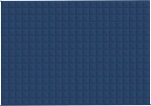 vidaXL vidaXL Koc obciążeniowy, niebieski, 155x220 cm, 11 kg, tkanina 2