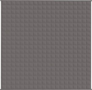 vidaXL vidaXL Koc obciążeniowy, szary, 200x200 cm, 9 kg, tkanina 2