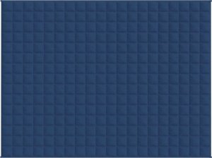 vidaXL vidaXL Koc obciążeniowy, niebieski, 152x203 cm, 7 kg, tkanina 2