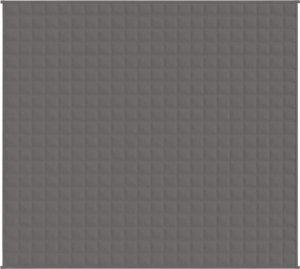 vidaXL vidaXL Koc obciążeniowy, szary, 200x220 cm, 13 kg, tkanina 2