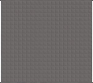 vidaXL vidaXL Koc obciążeniowy, szary, 200x220 cm, 9 kg, tkanina 2