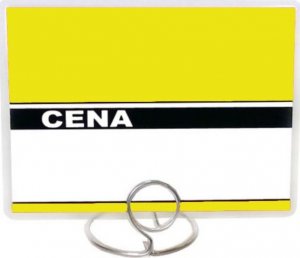 StudioCen Cenówki,etykiety laminowane 80x110 żółte 50szt. 1