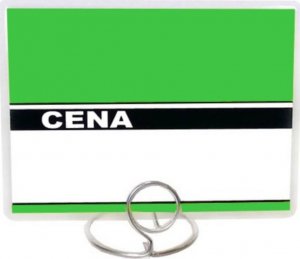 StudioCen Cenówki,etykiety laminowane 80x110 zielone 50szt. 1