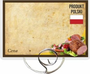 StudioCen Cenówki, etykiety laminowane- MIĘSO Z POLSKI 50szt. 1