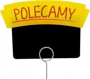 StudioCen Nakładki/Piny do cenówek Polecamy 10szt. 1