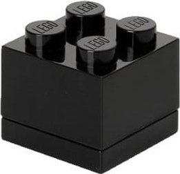 LEGO LEGO Classic 40111733 Minipudełko klocek LEGO 4 - Czarne 1