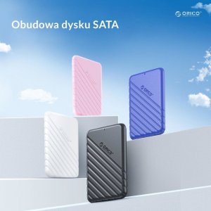 Kieszeń Orico Obudowa dysku 2,5" USB-C 3.1 6Gbps czarna (25PW1-C3-BK-EP) 8