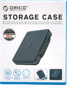 Pokrowiec Orico Etui na karty pamięci 12 SD 12 microSD (PHCD-3-BK-BP) 12
