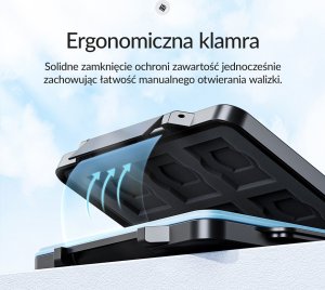 Pokrowiec Orico Etui na karty pamięci 12 SD 12 microSD (PHCD-3-BK-BP) 7