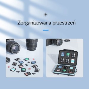 Pokrowiec Orico Etui na karty pamięci 8 SD  4 CF (PHCD-4-BK-BP) 7