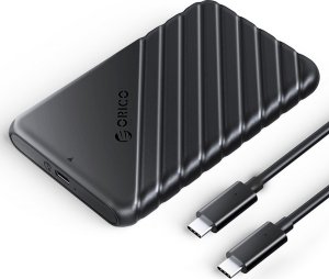 Kieszeń Orico Obudowa dysku 2,5" USB-C 3.1 6Gbps czarna 1