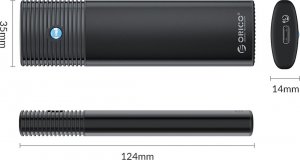Kieszeń Orico M.2 NVMe/SATA 10Gbps czarna (PWDM2-G2-BK-EP) 5
