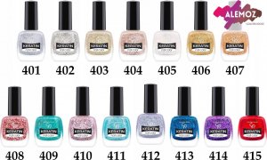 Golden Rose Golden Rose KERATIN NAIL Lakier do paznokci CLEAR 10