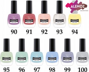 Golden Rose Golden Rose KERATIN NAIL Lakier do paznokci 09 8