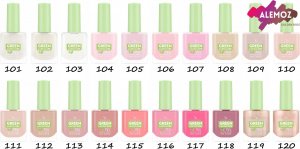 Golden Rose Golden Rose GREEN Wegański lakier do paznokci 103 2