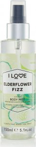 I LOVE_Scented Body Mist odświeżająca mgiełka do ciała Elderflower Fizz 150ml 1