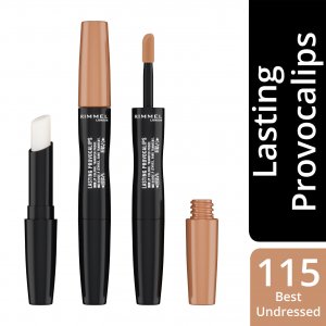 RIMMEL_Lasting Provocalips długotrwała pomadka do ust 2w1 115 Best Undressed 6ml 6