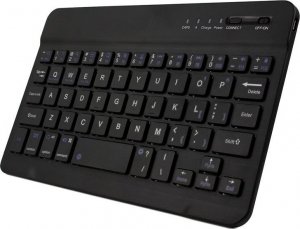 Klawiatura 4kom.pl Uniwersalna Klawiatura Bezprzewodowa Bluetooth 7" + Mysz Slim LED + Podstawka regulowana 1